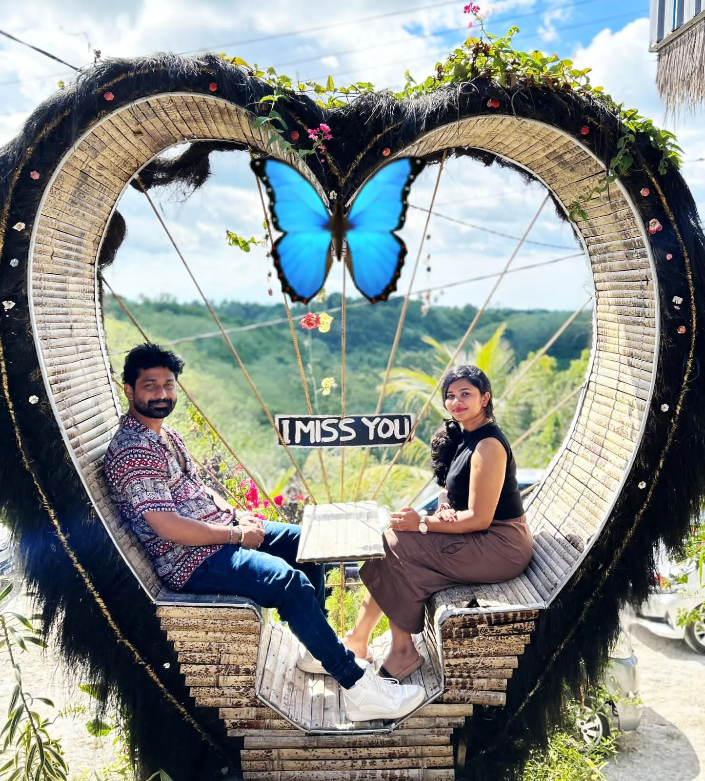 Nandu nandan enjoying their holiday with Jiris Holidays