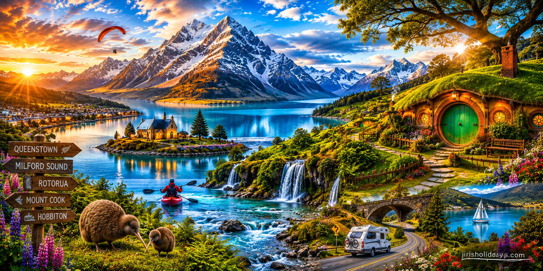 Best Places to Visit in New Zealand - Jiris Holidays travel article