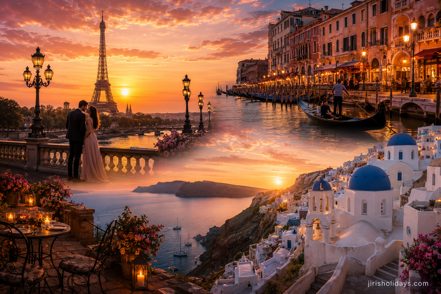 Most Romantic Places in Europe - Jiris Holidays travel article